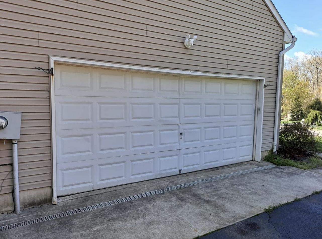 Two-Car Carriage Upgrade — before
