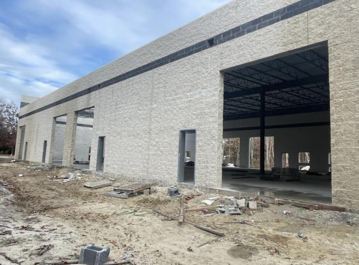 Commercial New Build → Black Door — before